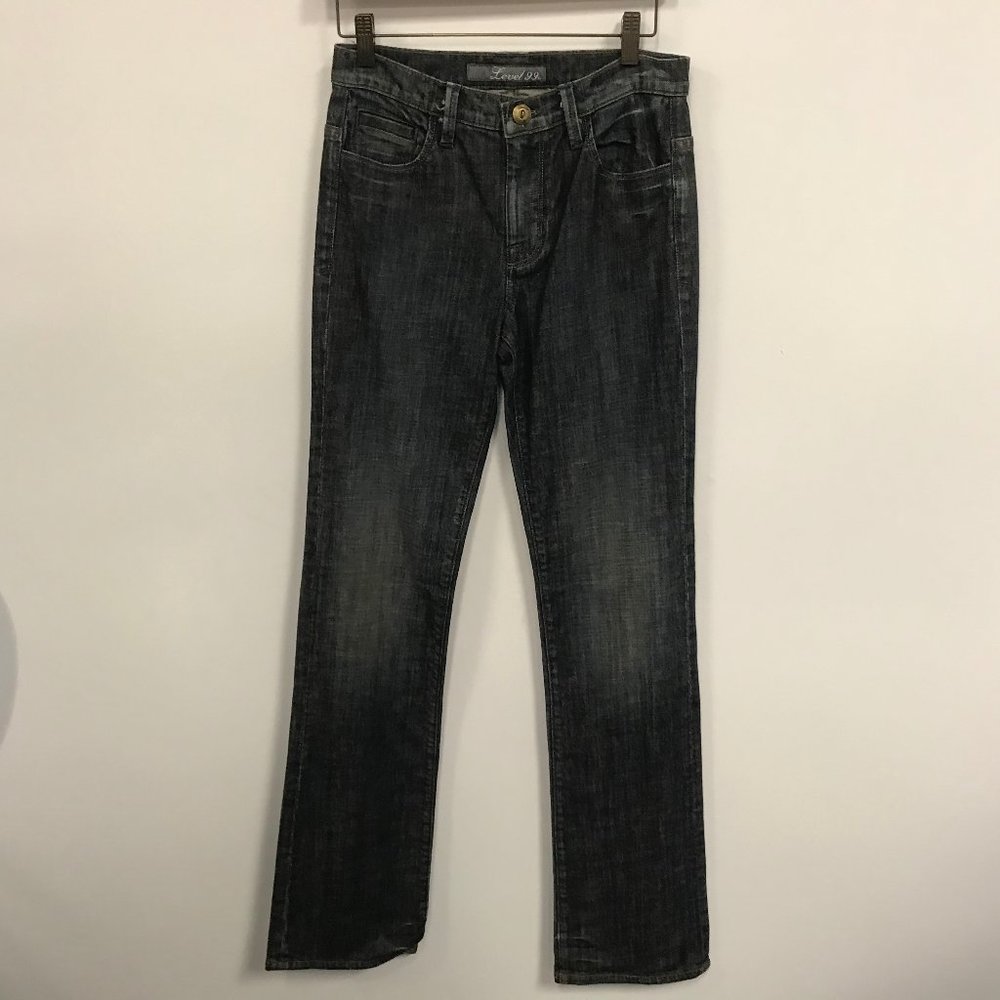 NWOT Level 99 27x35 Vintage Wash Boot Cut Jeans